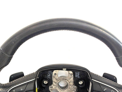 16-20 AUDI Q7 4M GENUINE S-LINE MULTIFUNCTION STEERING WHEEL 4M0419698