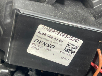 12-18 MERCEDES BENZ A CLASS W176 GENUINE HEATER MATRIX BOX A2468307000