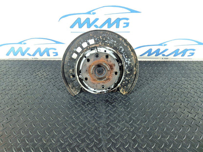 10-15 AUDI Q7 4L REAR WHEEL CARRIER KNUCKLE BRAKE DISC PLATE LEFT N/S 7L8505435A