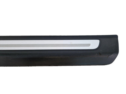 16-20 AUDI Q7 4M GENUINE OEM FRONT RIGHT DOOR SILL SCUFF PALTE TRIM 4M0853374