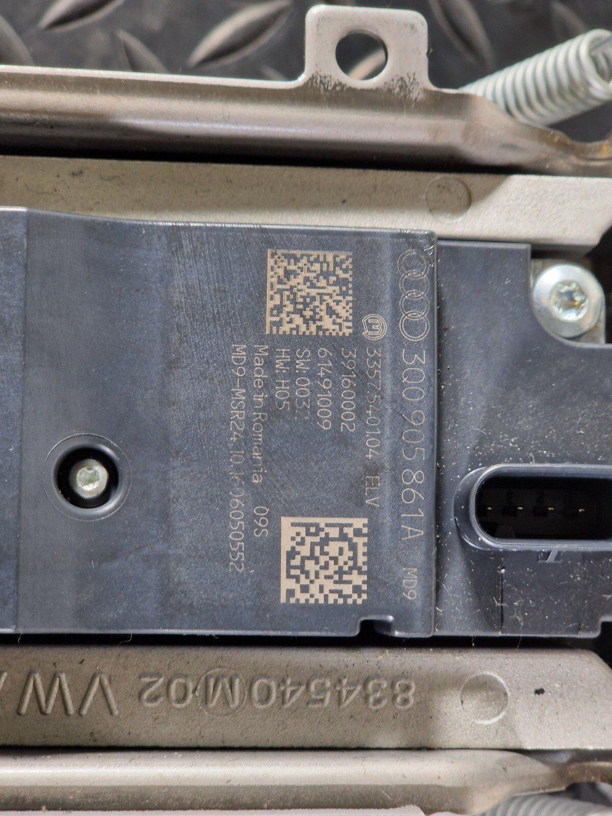 16-24 AUDI A5 F5 COUPE GENUINE STEERING COLUMN ASSEMBLY 8W0419065