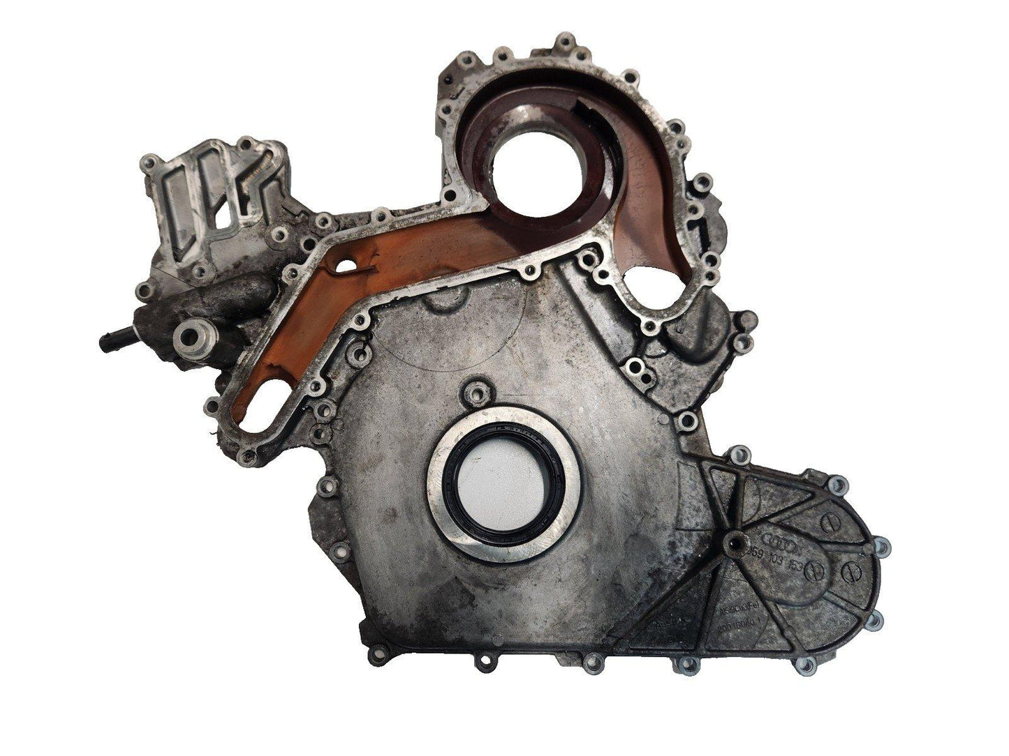 16-20 AUDI Q7 4M ENGINE TIMING CHAIN COVER 059103153CJ