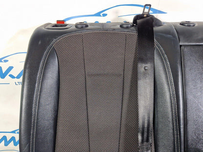 16-19 AUDI A4 AVANT B9 S-LINE REAR O/S DRIVERS SIDE HALF BLACK LEATHER  BACKREST