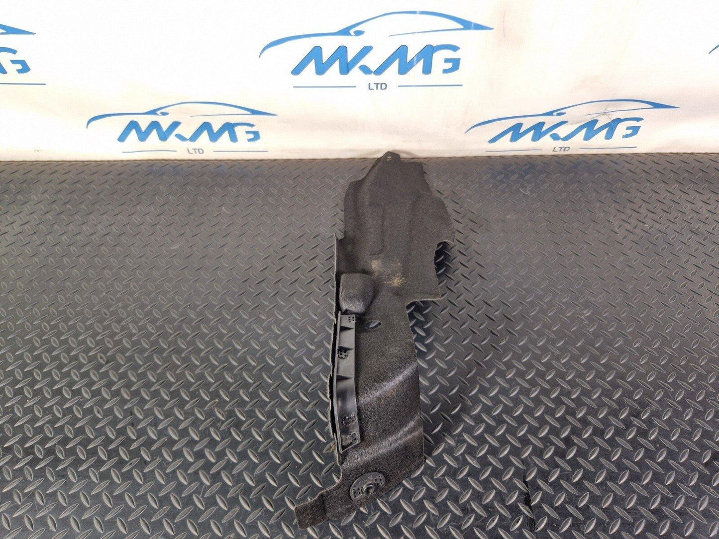 12-17 AUDI S5 CONVERTIBLE LEFT HOOD STORAGE COMPARTMENT CARPET TRIM 8F0864401A