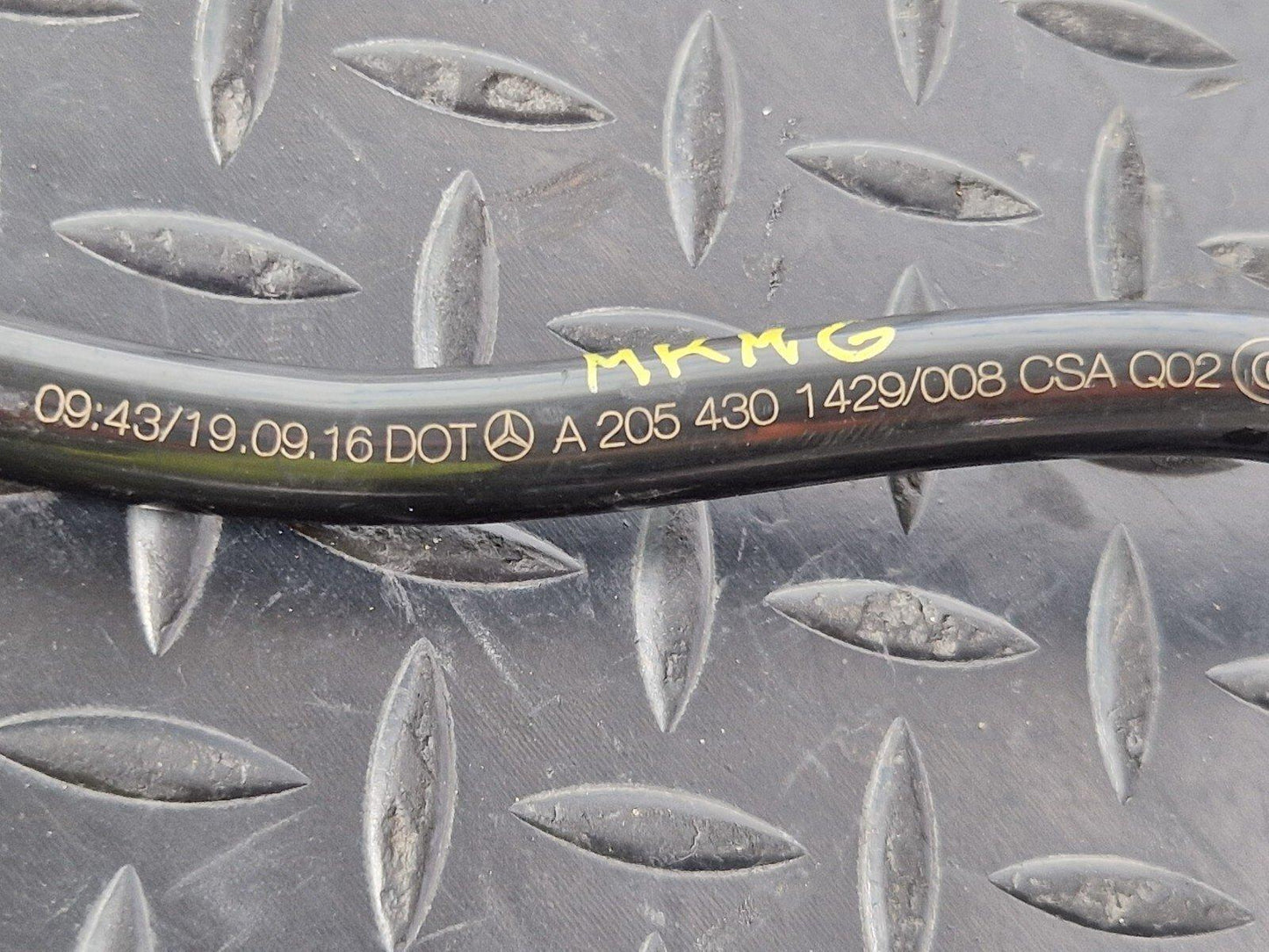 14-21 MERCEDES BENZ C300h W205 GENUINE VACUUM LINE A2054301429