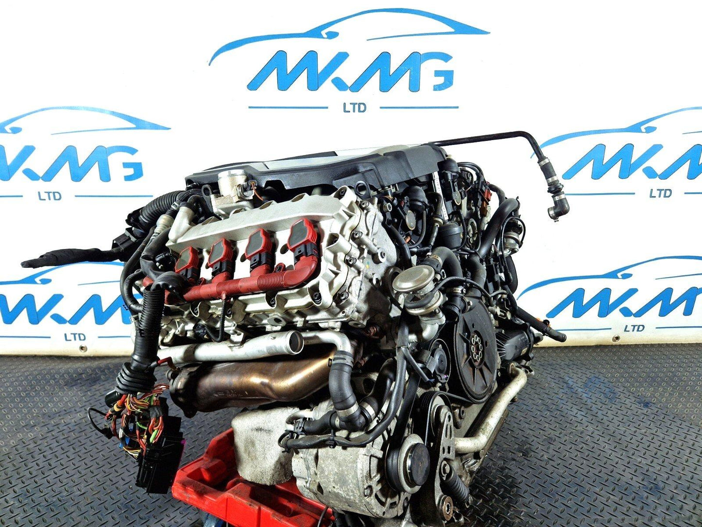 10-17 AUDI A8 4H 4.2 V8 CDRA PETROL GENUINE COMPLETE ENGINE (PLUG&PLAY)
