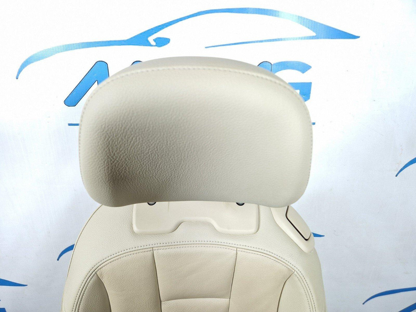 16-24 AUDI A5 F5 COUPE FRONT PASSENGER WHITE LEATHER SEAT