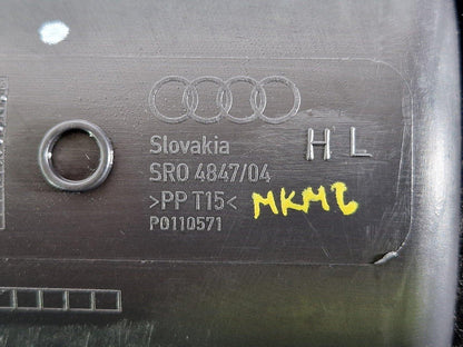 10-15 AUDI Q7 4L GENUINE OEM REAR LEFT SIDE DOOR CARD PANEL TRIM 4L0867305