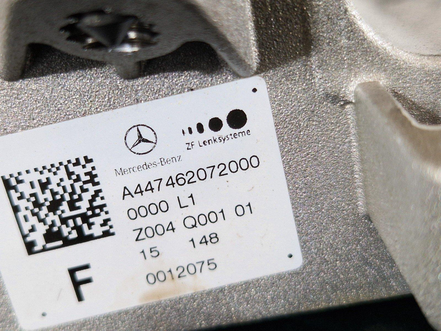 14-23 MERCEDES VITO W447 OEM STEERING COLUMN WITH LOCK A0999004101 A4474620720