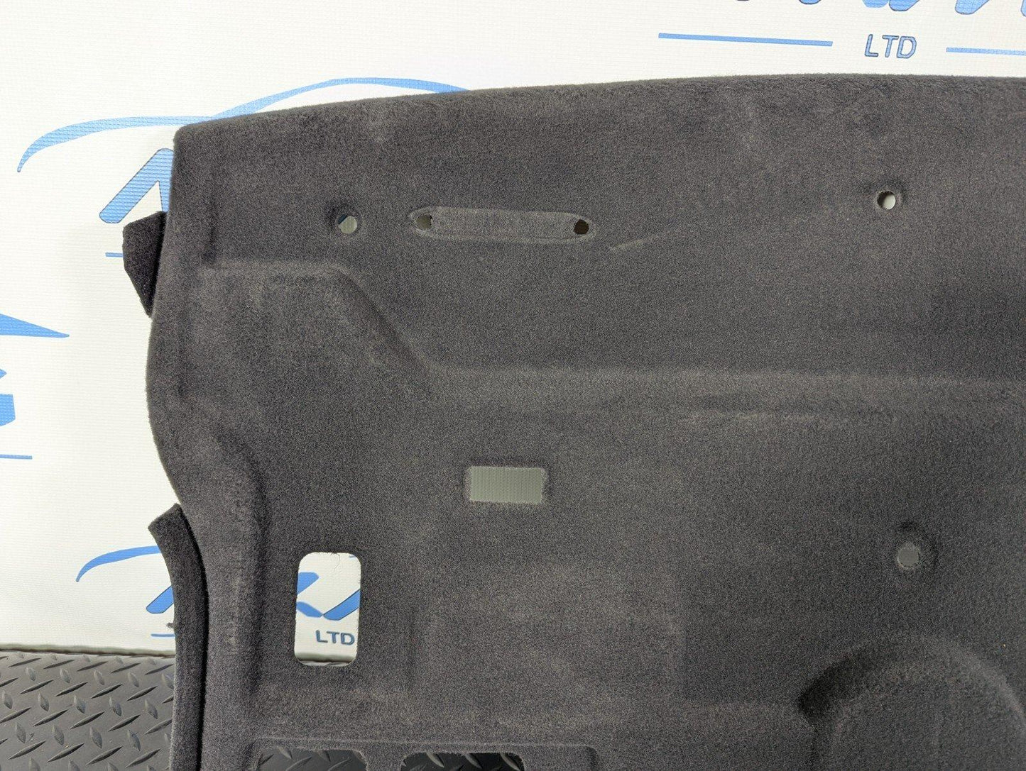 10-17 AUDI A8 4H  REAR BOOT TOP LINER CARPET PANEL 4H0867437C