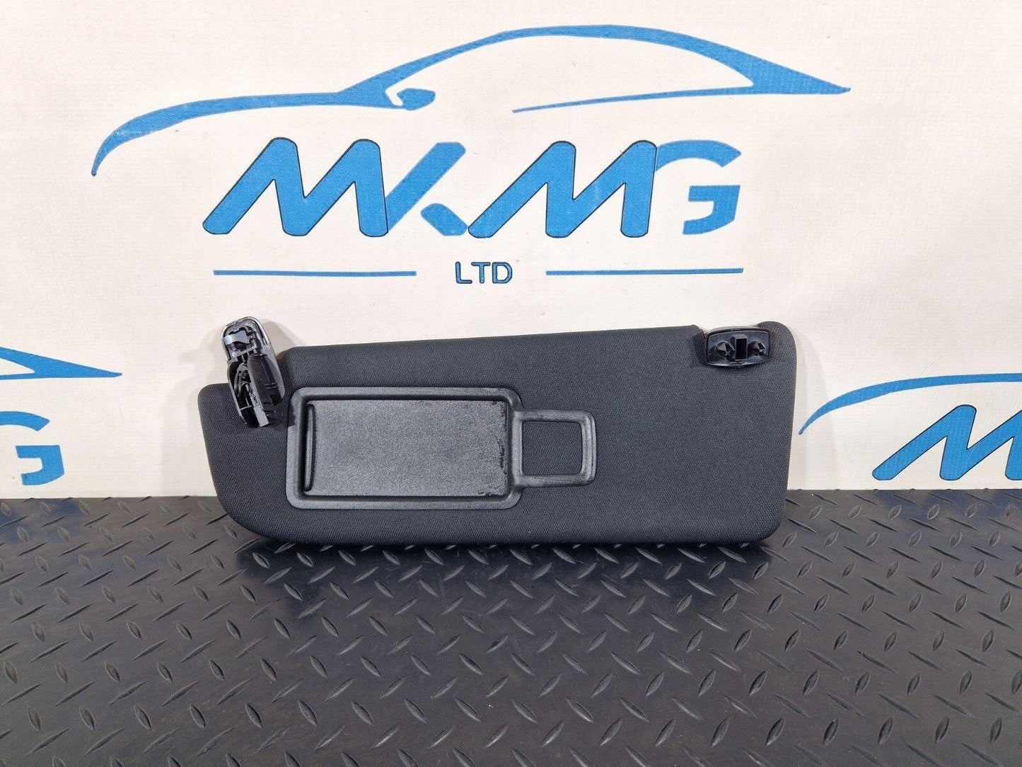 10-18 AUDI A7 4G S-LINE SUN VISOR MIRROR PANEL LEFT N/S BLACK 4G0857551