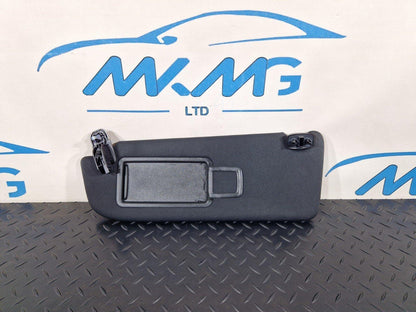 10-18 AUDI A7 4G S-LINE SUN VISOR MIRROR PANEL LEFT N/S BLACK 4G0857551