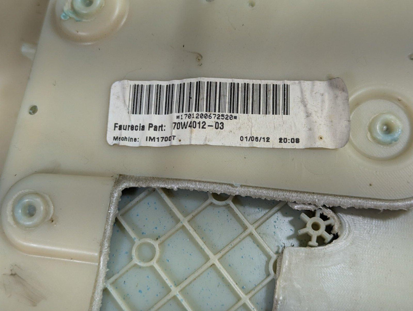 10-13 BMW X5 E70 LCI REAR RIGHT DRIVER DOOR PANEL TRIM
