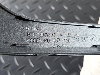 16-20 AUDI Q7 4M GENUINE REAR RIGHT O/S/R DOOR CARD TRIM PANEL 4M0867420