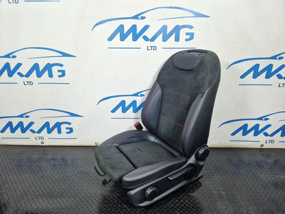 19-ON MERCEDES A CLA C118 W177 V177 FRONT LEFT N/S HALF LEATHER HEATED SEAT