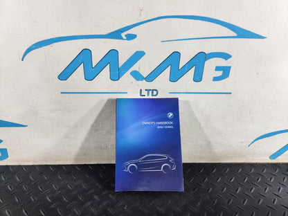 BMW 118i F40 Hatchback Owners Manual Handbook Genuine 5A389F6