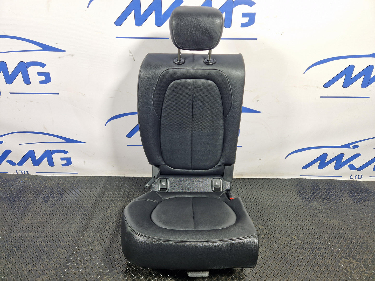 BMW F45 X1 F48 Rear Right Seat O/S Backrest Seating Black Leather Dakota