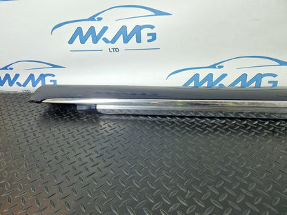 10-17 AUDI A8 4H RIGHT O/S LOWER SILL SKIRT COVER TRIM IN BLUE 4H0853860D