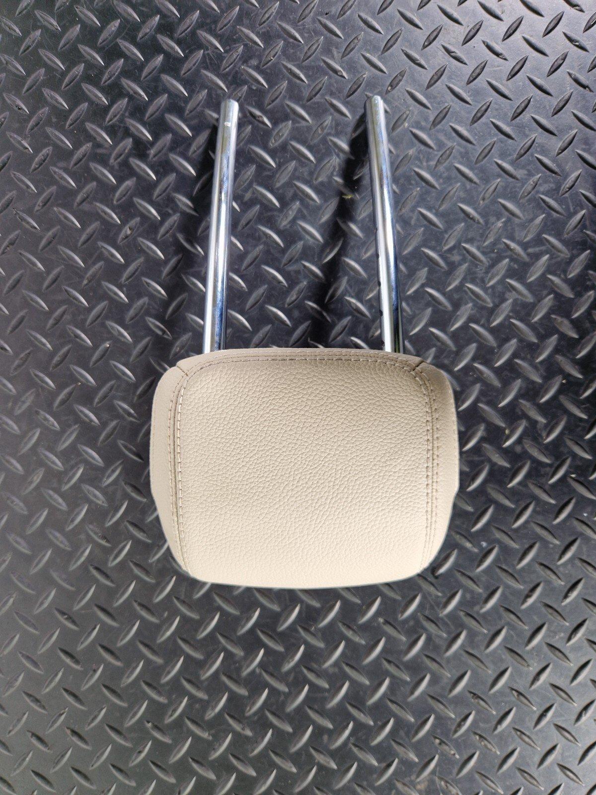 14-21 MERCEDES BENZ W205 OEM REAR SEAT BEIGE LEATHER HEAD REST A2059702950