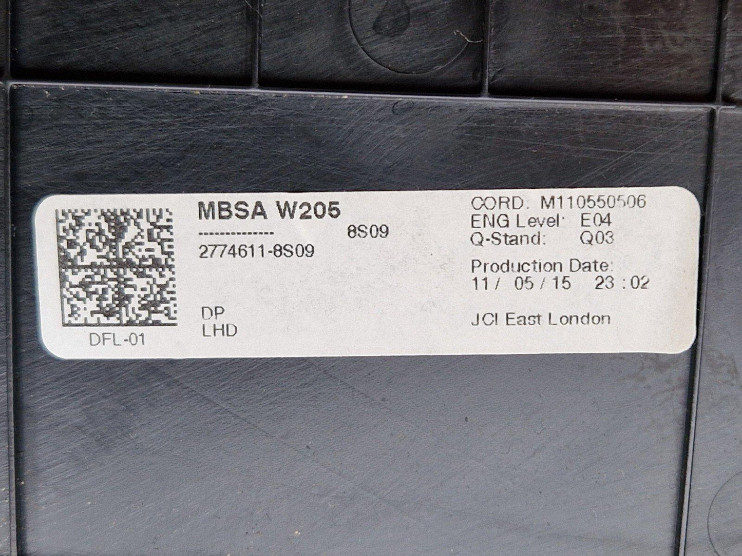 14-21 MERCEDES-BENZ C-CLASS W205 OEM FRONT PASSENGER SIDE N/S DOOR CARD PANEL
