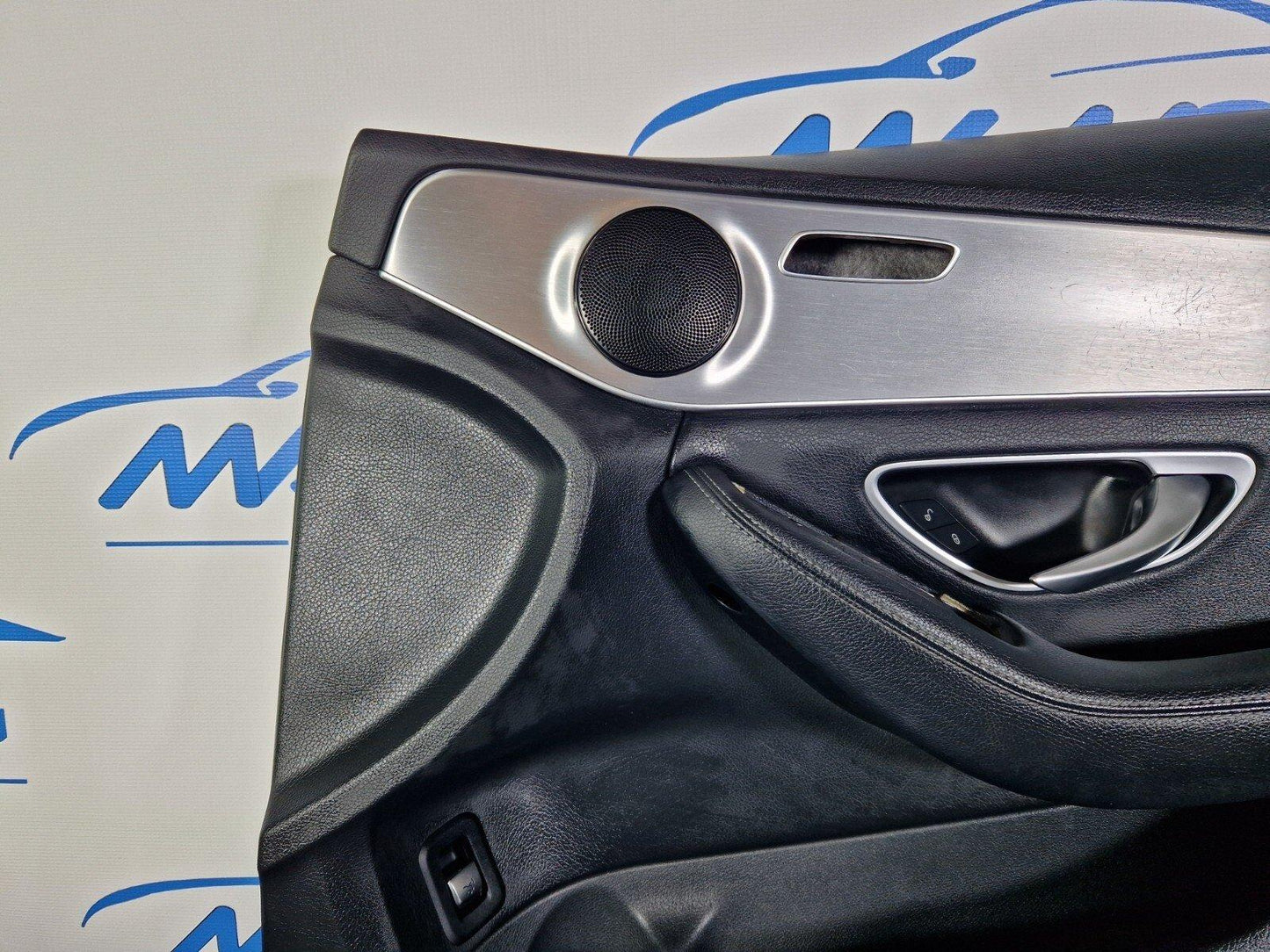 14-21 MERCEDES BENZ C200 W205 FRONT RIGHT DRIVER SIDE DOOR CARD TRIM A2057205227