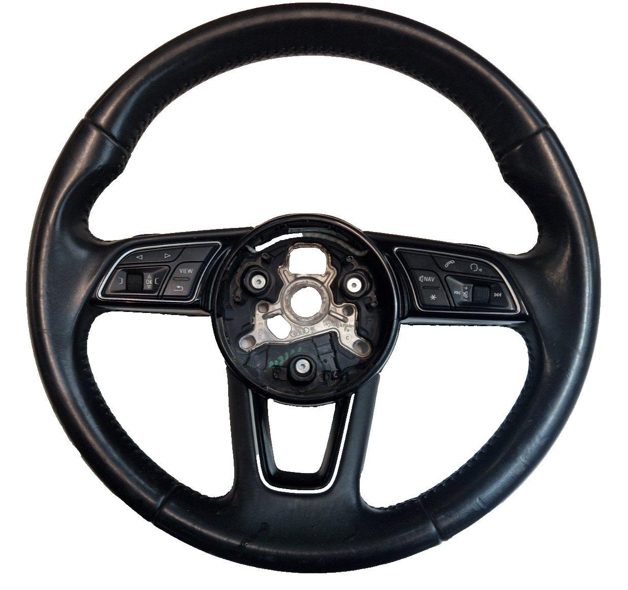 16-19 AUDI A4 B9 MULTIFUNCTION STEERING WHEEL WITH PADDLE SHIFT 8W0419091
