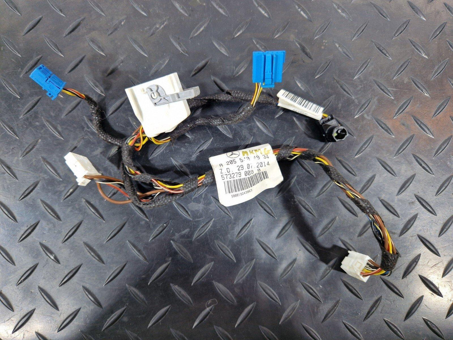 14-21 MERCEDES-BENZ C250D W205 OEM TOUCH PAD CONTROLLER WIRING LOOM A2055404834