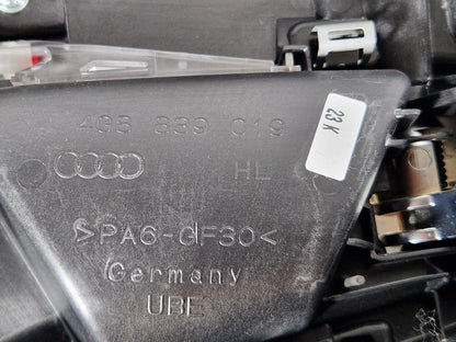 10-18 AUDI A7 4G S-LINE RHD REAR LEFT /PASSENGER NSR LEATHER DOOR CARD 4G8867305