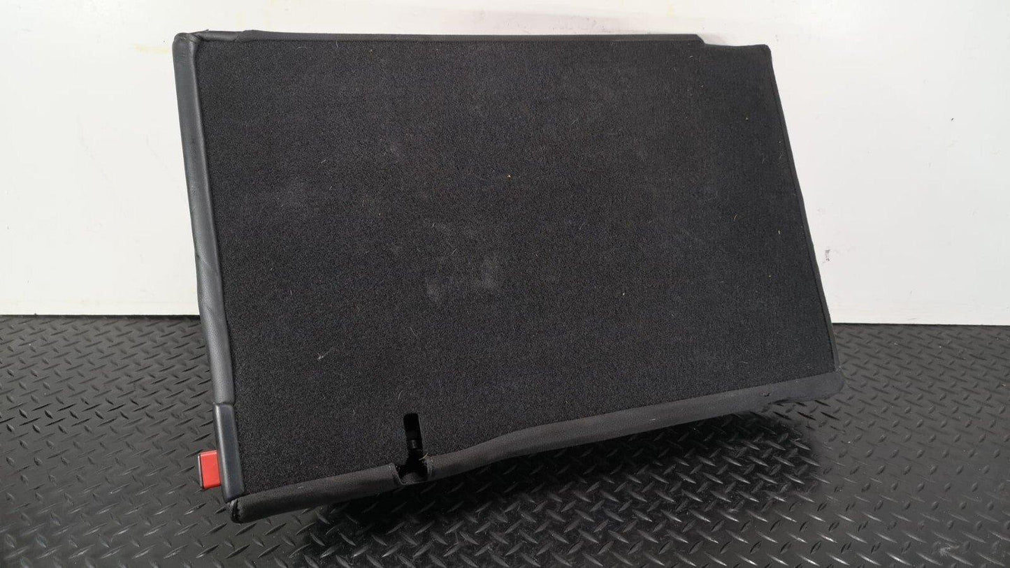 08-16 AUDI A4 B8 S-LINE GENUINE REAR LEFT SEAT BACKREST IN BLACK HALF LEATHER