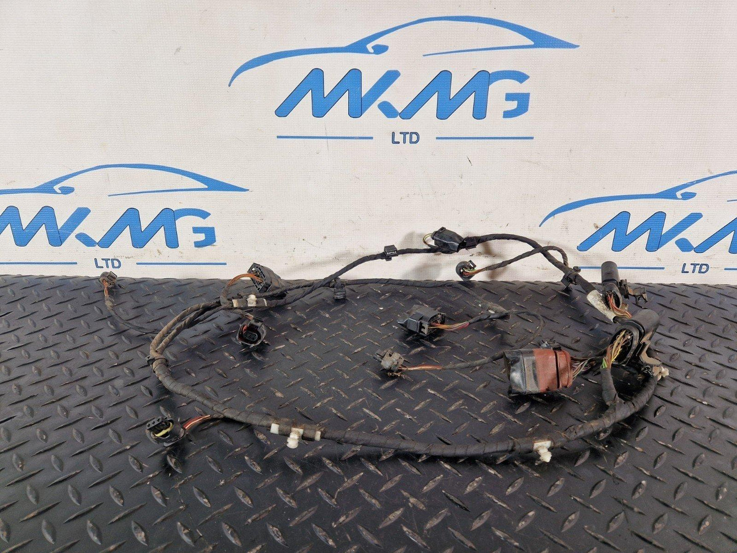 10-15 AUDI Q7 4L REAR BUMPER PDC PARKING SENSOR LOOM WIRING HARNESS 4L0971104S