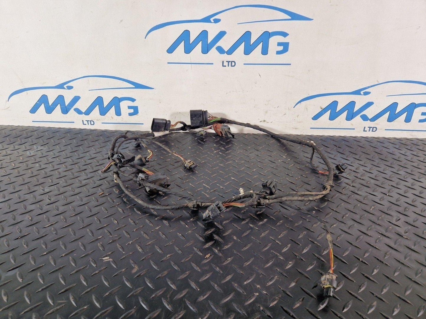 10-15 AUDI Q7 4L REAR BUMPER PDC PARKING SENSOR LOOM WIRING HARNESS 4L0971104S
