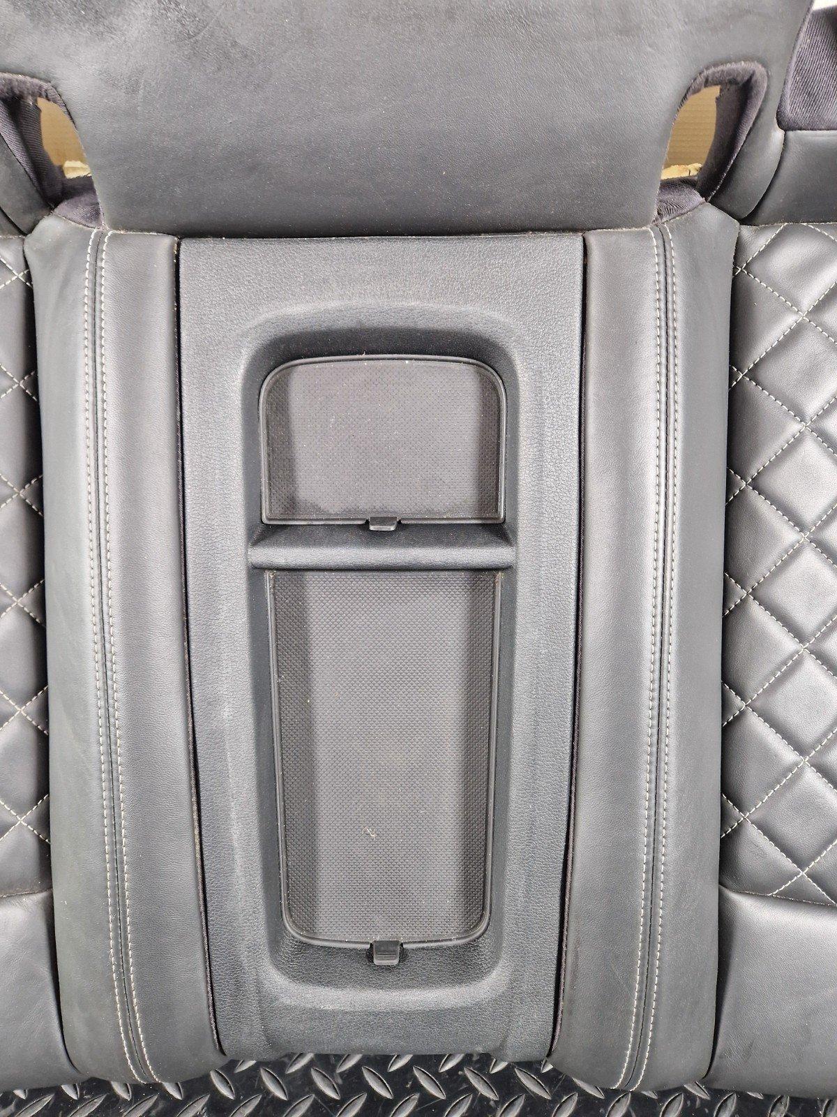 17-24 AUDI S5 F5 OEM REAR BLACK LEATHER COMFORT SEAT BENCH 8W6885079B 8W6885079