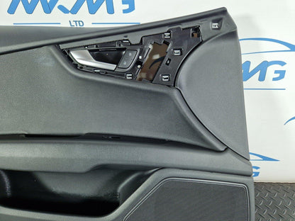 15-18 AUDI A7 4G GENUINE PASSENGER SIDE FRONT DOOR CARD 4G8837019A