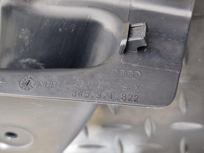 16-19 AUDI A4 B9 GENUINE BOOT LID RIGHT SIDE HINGE TRIM COVER 8W5971822