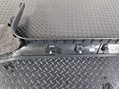 12-18 AUDI A6 C7 FRONT LEFT INTERIOR A PILLAR SILL TRIM PANEL 4G2867271