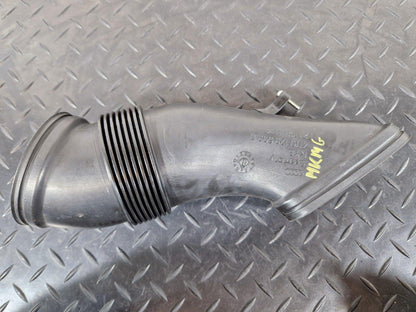 10-17 AUDI A8 4H FRONT LEFT N/S AIR INTAKE MANIFOLD DUCT PIPE 4H0129509C