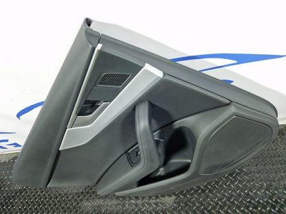 16-19 AUDI A4 B9 GENUINE REAR LEFT N/S/R LEATHER DOOR CARD PANEL