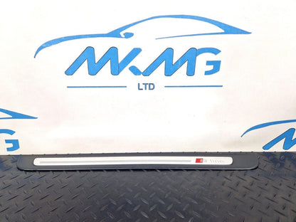 10-18 AUDI A7 4G S-LINE DOOR SILL COVER TRIM FRONT LEFT PASSENGER SIDE 4G8853373