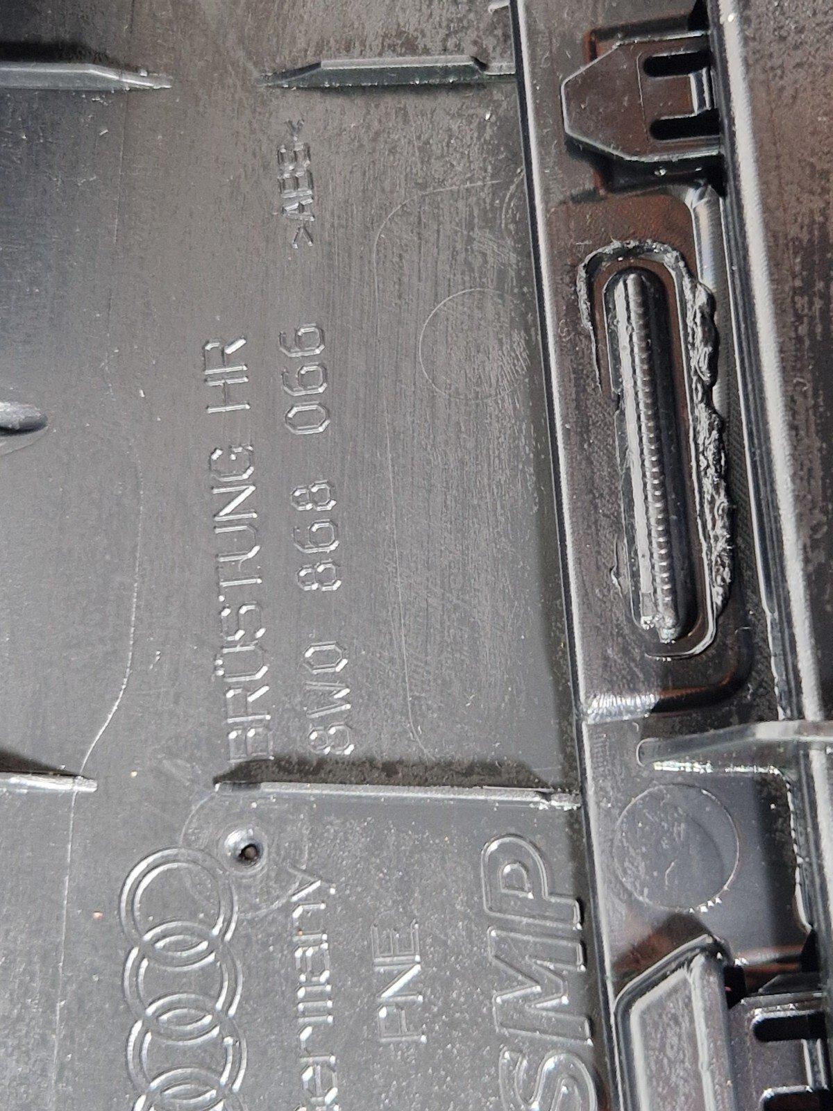 16-19 AUDI A4 B9 GENUINE REAR RIGHT DRIVER SIDE DOOR CARD PANEL 8W0867488