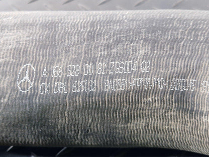 11-19 MERCEDES ML W166 350CDI OM642 DIESEL ENGINE INTERCOOLER PIPE A1665280082