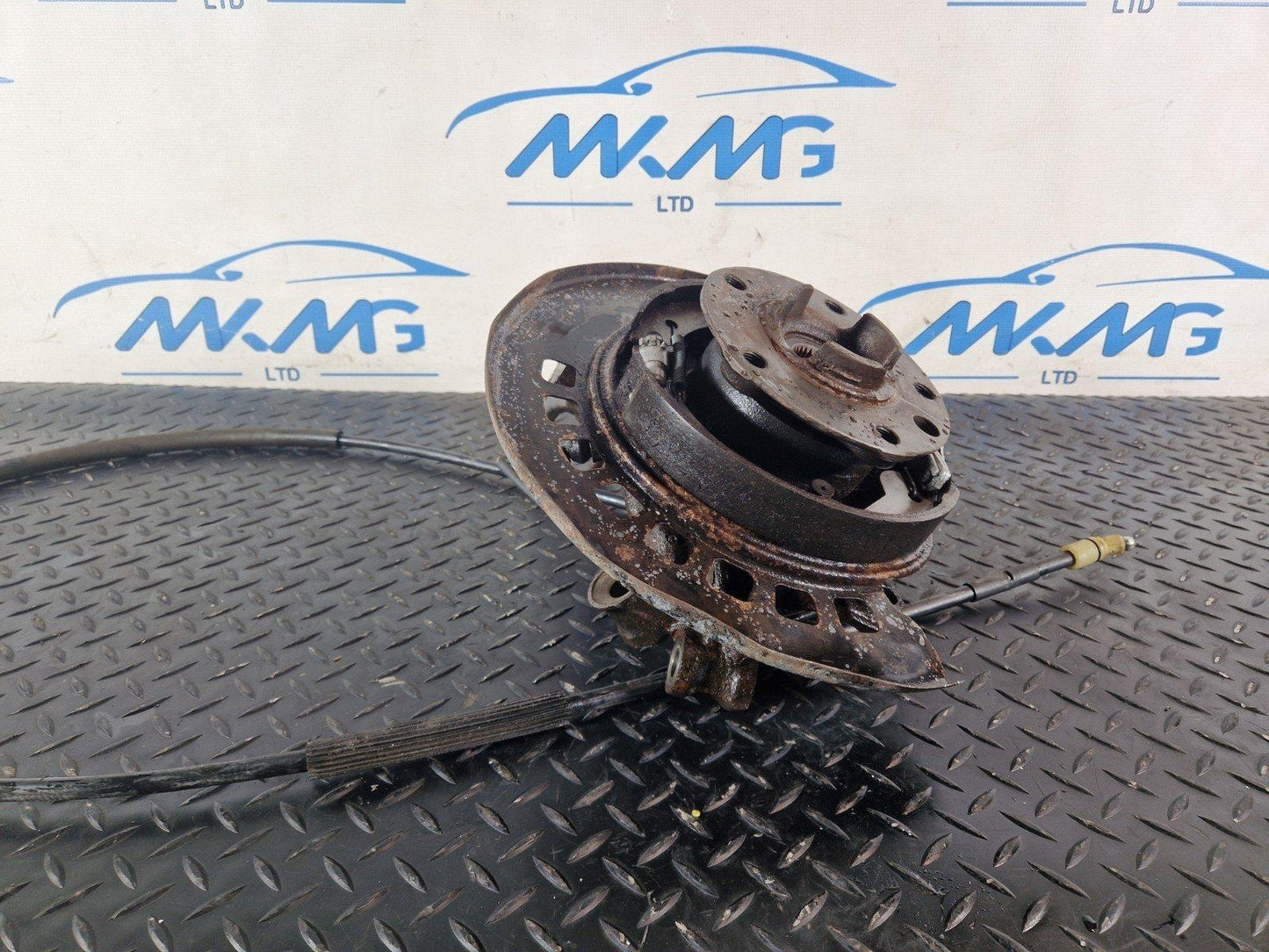 10-15 AUDI Q7 4L GENUINE REAR LEFT N/S WHEEL HUB CARRIER KNUCKLE 7L8505435A