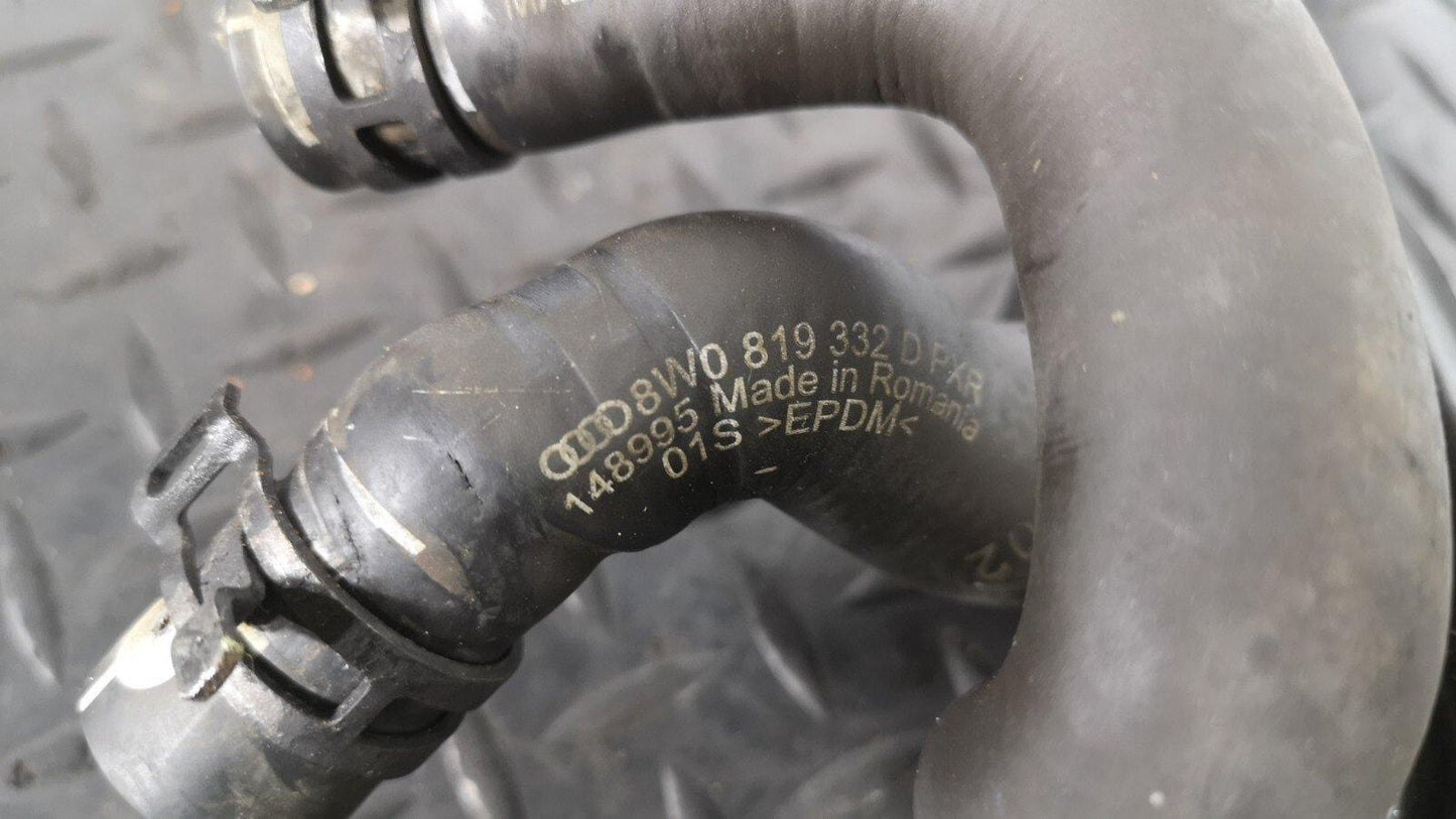 16-19 AUDI A4 B9 S-LINE GENUINE 2.0TDI HEATER HOSES PIPES 8W0819342B 8W0819334G