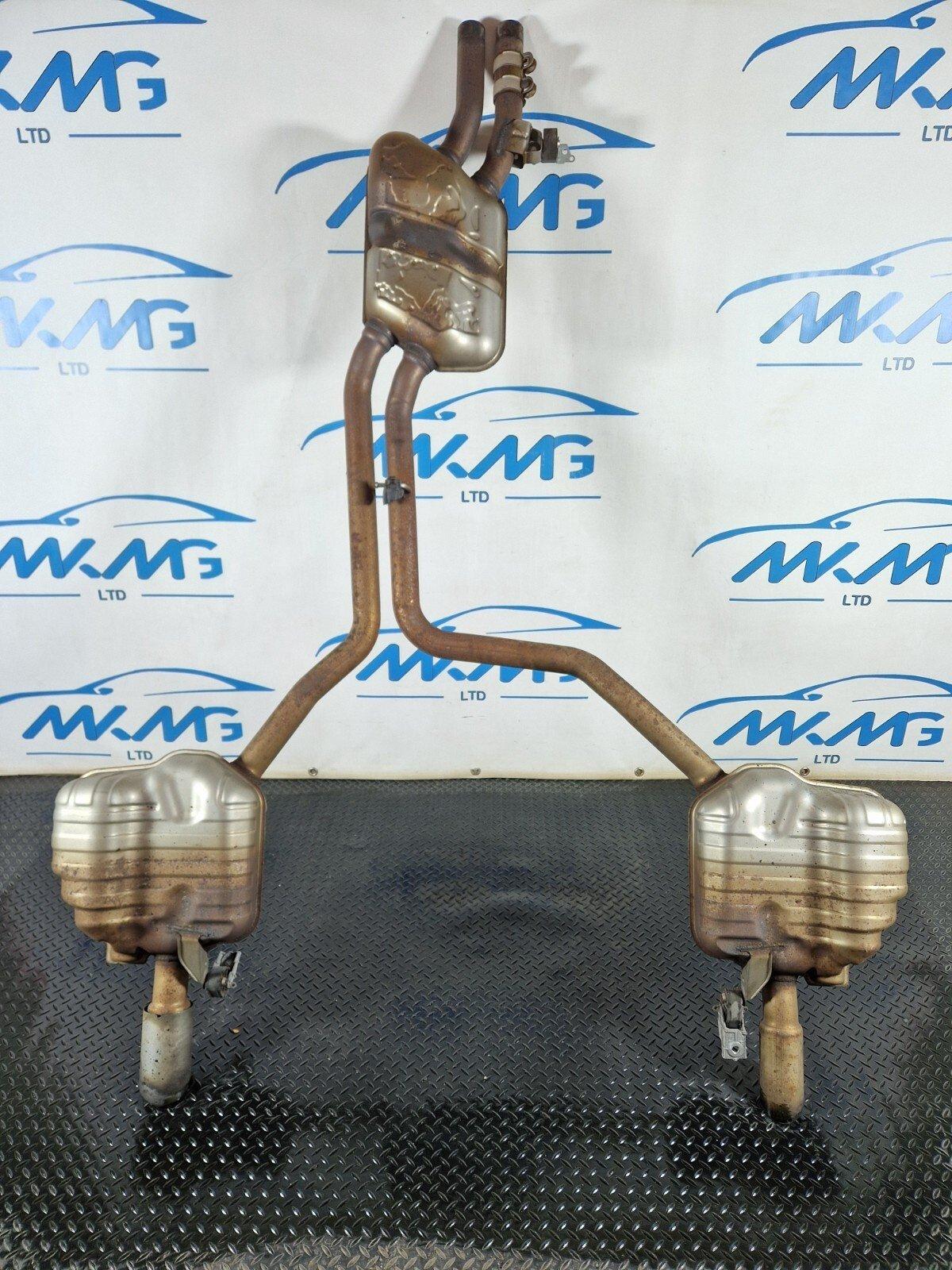 10-17 AUDI A8 4H 4.2 PETROL EXHAUST SYSTEM PIPE & SILENCERS 4H0253411