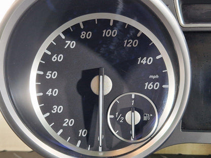 11-19 MERCEDES BENZ ML W166 GENUINE SPEEDOMETER INSTRUMENT CLUTSER A1669009014