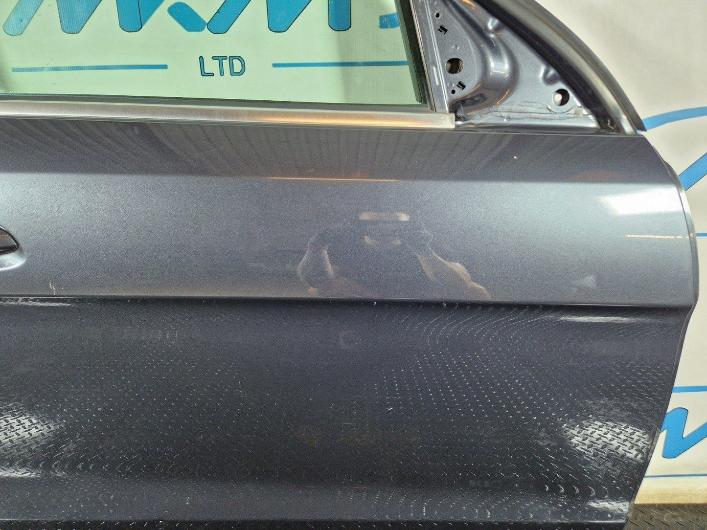 11-19 MERCEDES BENZ ML W166 FRONT RIGHT O/S COMPLETE DOOR IN TENORITE GREY 755