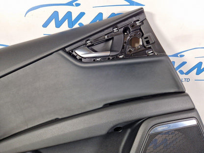 10-18 AUDI A7 4G S-LINE RHD REAR LEFT /PASSENGER NSR LEATHER DOOR CARD 4G8867305