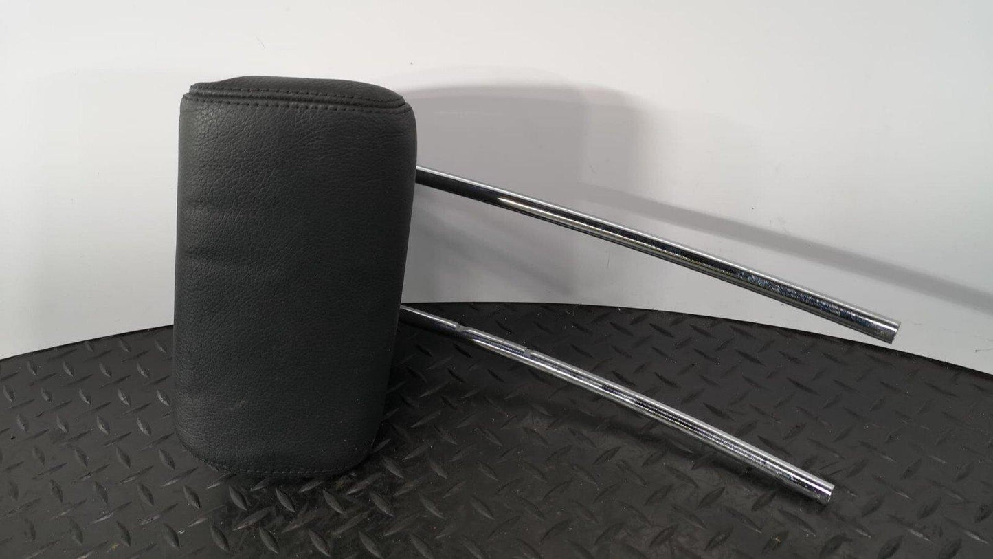 MERCEDES BENZ E-CLASS W212 REAR SEAT CENTRE HEADREST IN BLACK LEATHER