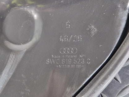 16-24 AUDI A5 F5 COUPE GENUINE BULKHEAD FIREWALL PROTECTION SHIELD 8W0819523C
