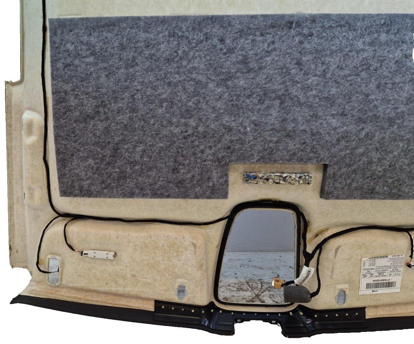16-20 AUDI Q7 4M GENUINE ROOFLINER HEADLINER IN BLACK 371528341024A9 4M0867506D