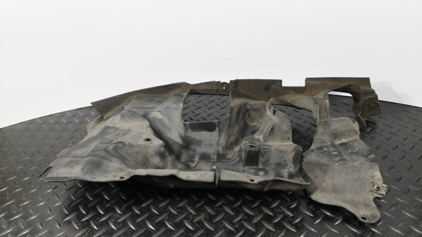 11-16 BMW M5 F10 5-SERIES DRIVER BACK OF ARCH STEERING GEAR COVER 7975446
